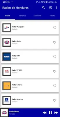 Radios de Honduras android App screenshot 2